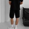 siyah-black-etnic-effect-short-set